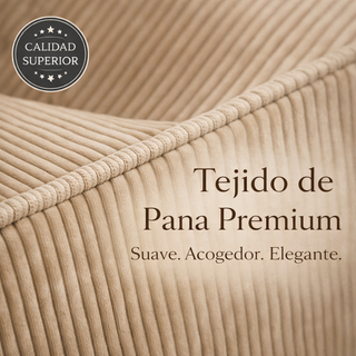 Puff Cama Plegable XXL | Sillón de Pana Premium