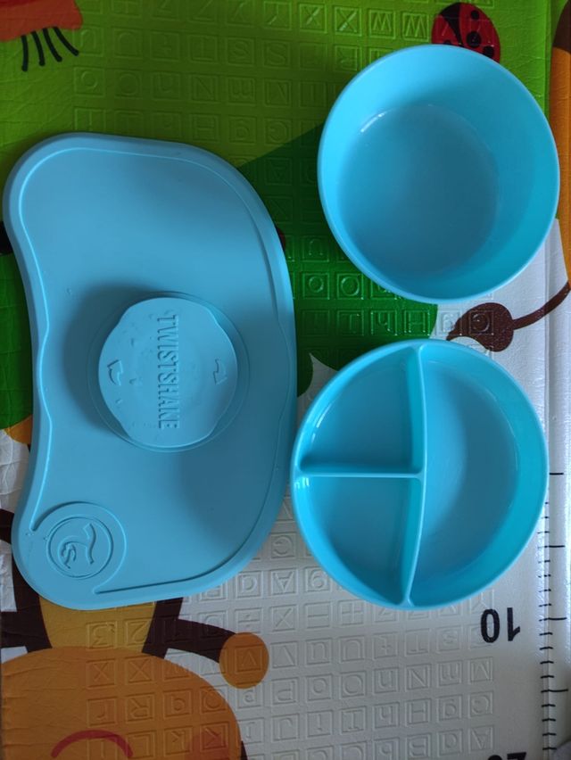 Twistshake Click-Matel mini + 2 platos