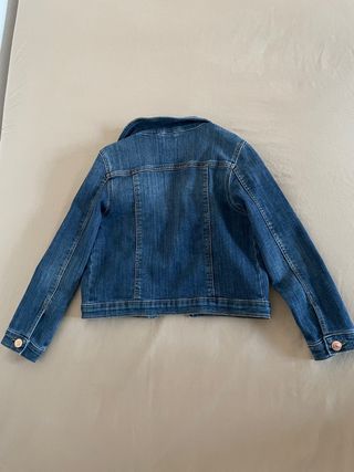 cazadora vaquera niña 5-6 años.