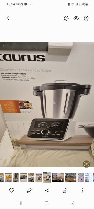 Robot cocina taurus 31 funciones NUEVO PRECINTADO 