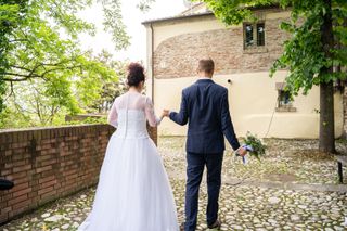 Abito Sposa Miama 46 Pizzo 320€ Bologna