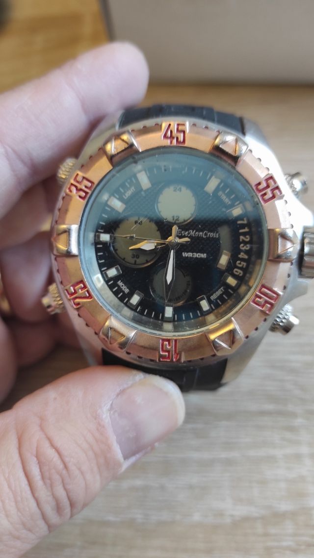 Grande reloj de hombre 