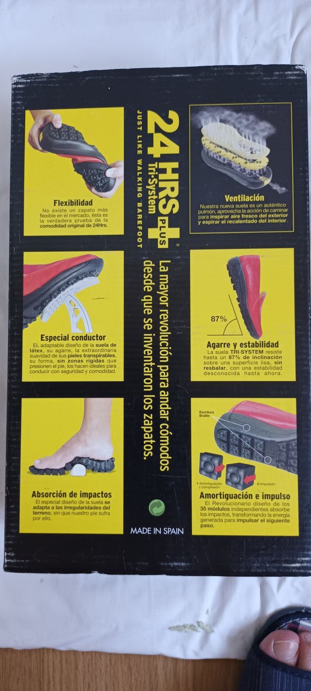 Zapatos finos y muy cómodos 24 HRS