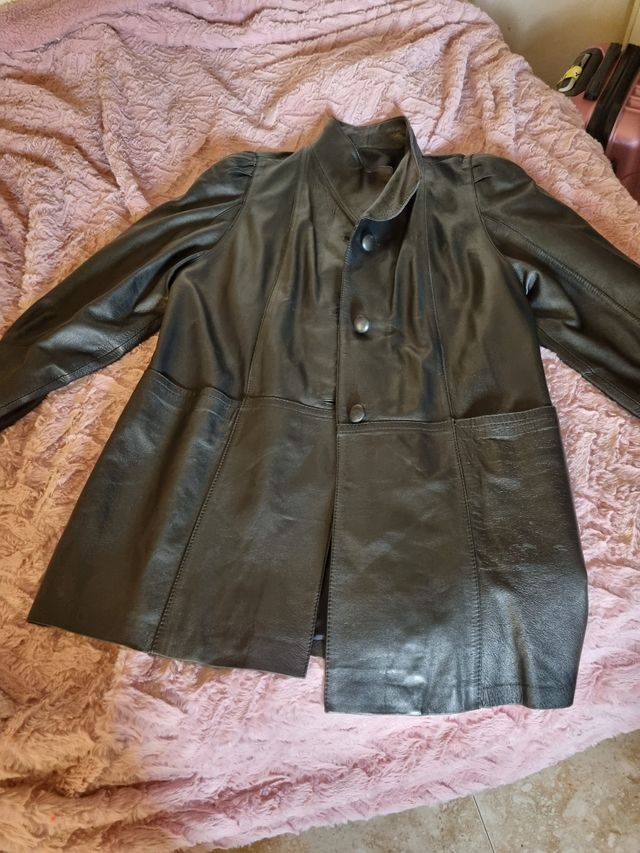 Abrigo piel conejo 100×100 lo compre por 550