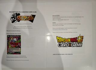 Lote posters promo dragón ball super