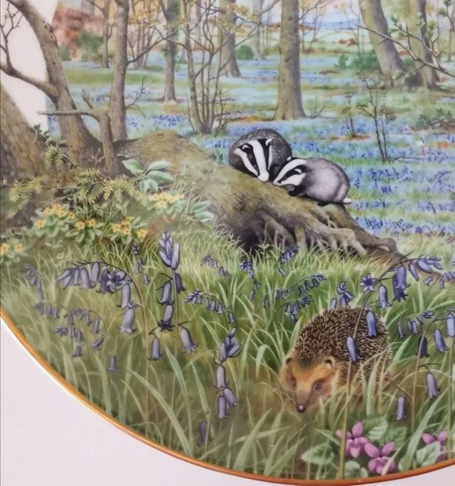 Piatto da collezione Royal Worcester