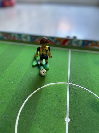 Futbolin Playmobil maletin