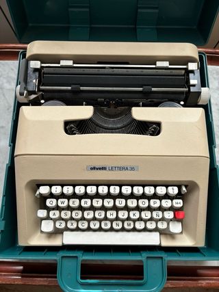 máquina de escribir
