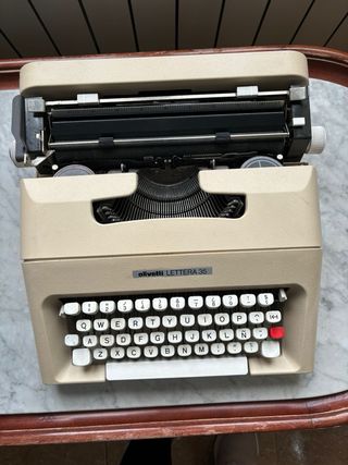 máquina de escribir