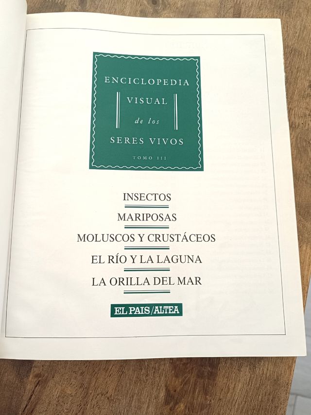 Enciclopedia 📖 visual seres vivos n°3