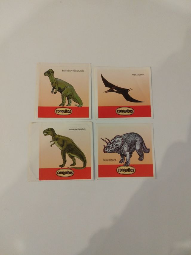 Pegatinas Dinosaurios Conguitos