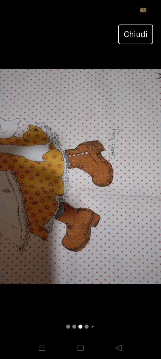 Asciugamano vintage Sarah kay