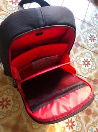 mochila fotografia canon