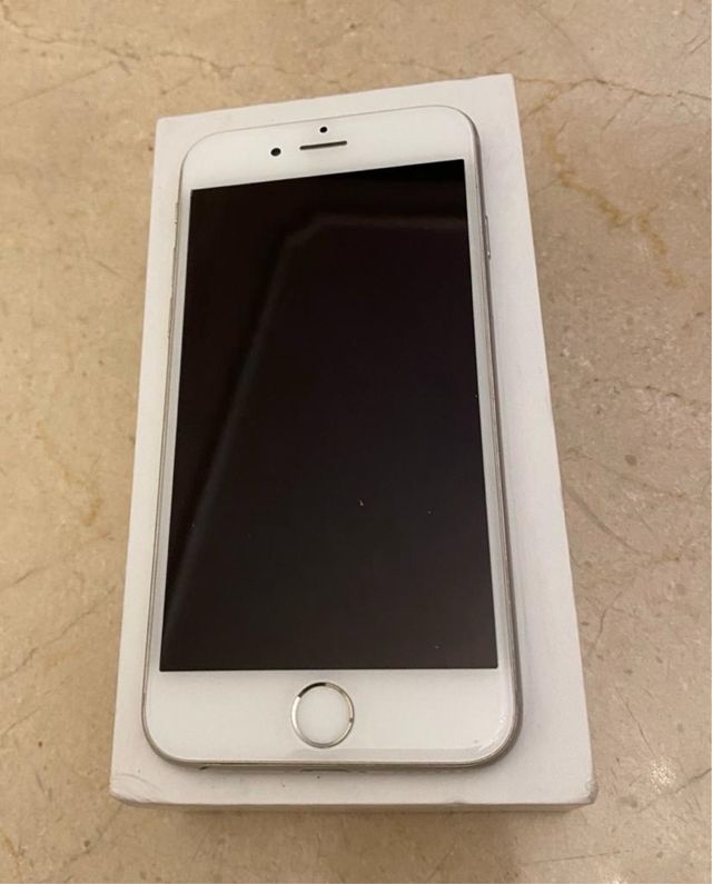 IPHONE 6 BLANCO. 16 G. BATERIA PERFECTA. CON CAJA.