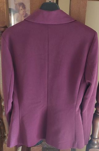 Giacca Blazer classica bordeaux donna S 