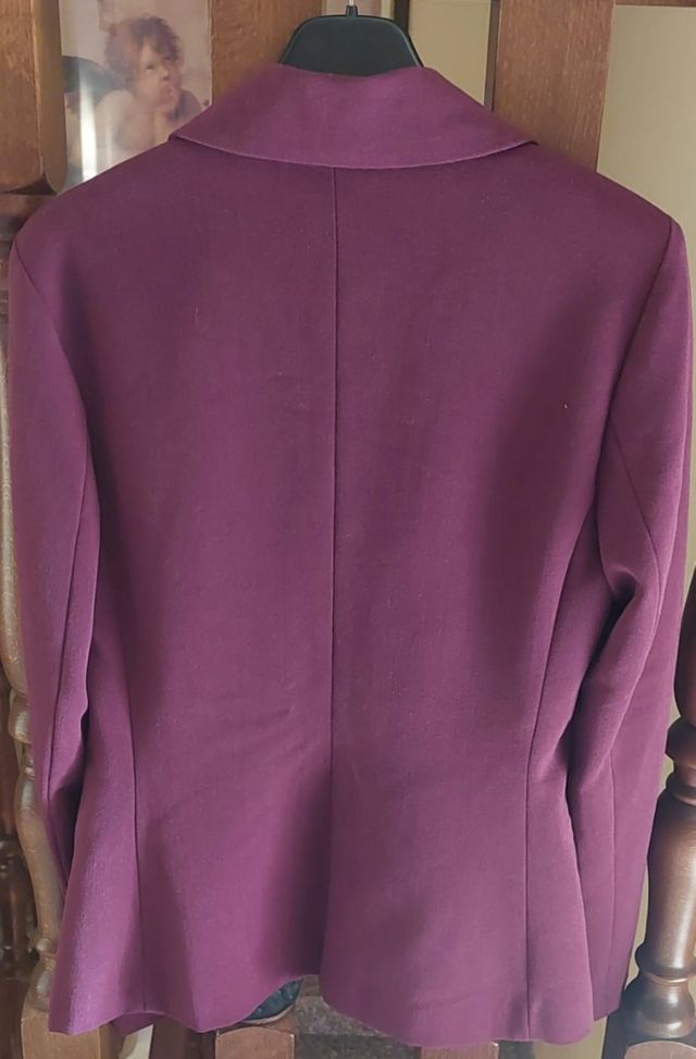 Giacca Blazer classica bordeaux donna S 