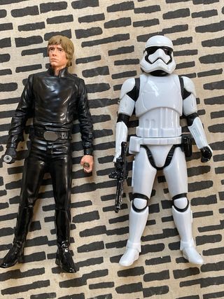 Figuras Star Wars - Luke & Stormtrooper