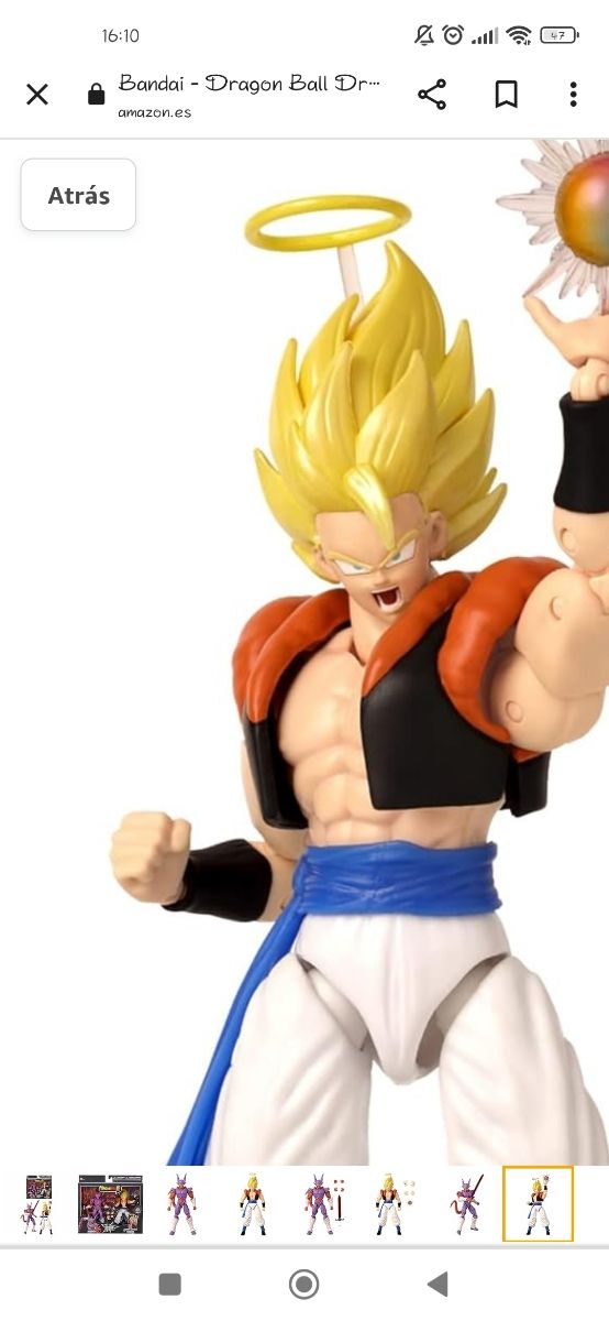 Dragón ball Super Saiyan Gogeta