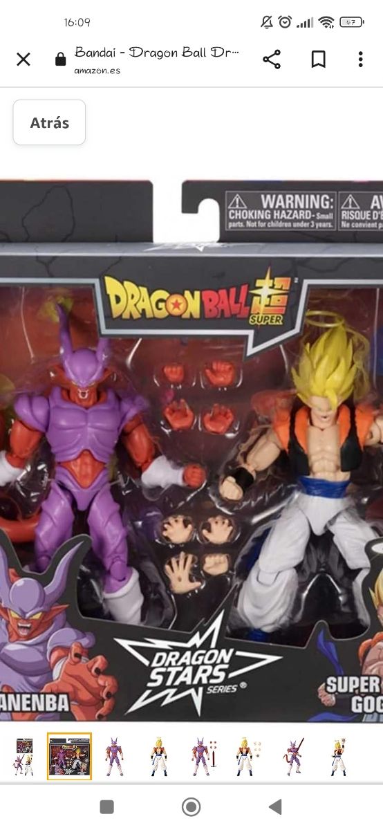 Dragón ball Super Saiyan Gogeta