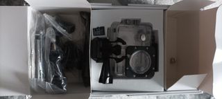 Cámara deportiva + accesorios