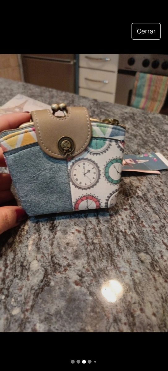 Cartera monedero mujer