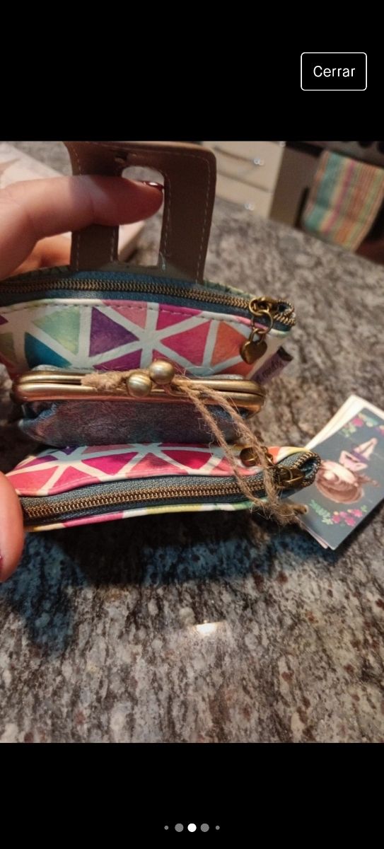 Cartera monedero mujer