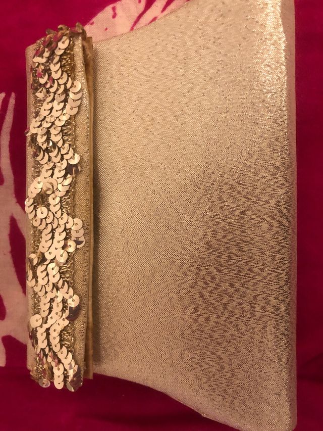 2 pochette con lustrini