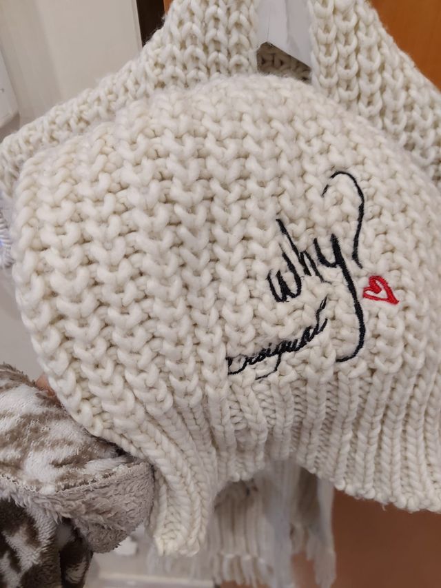 🧣Sciarpa e cappello Desigual 🎅