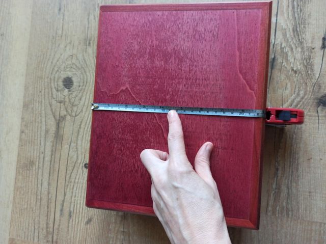 Joyero madera dos pisos