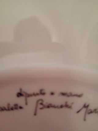 Antipastiera dipinta a mano