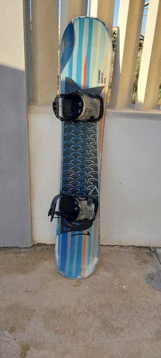Tabla Snowboard 154 + Fijaciones 