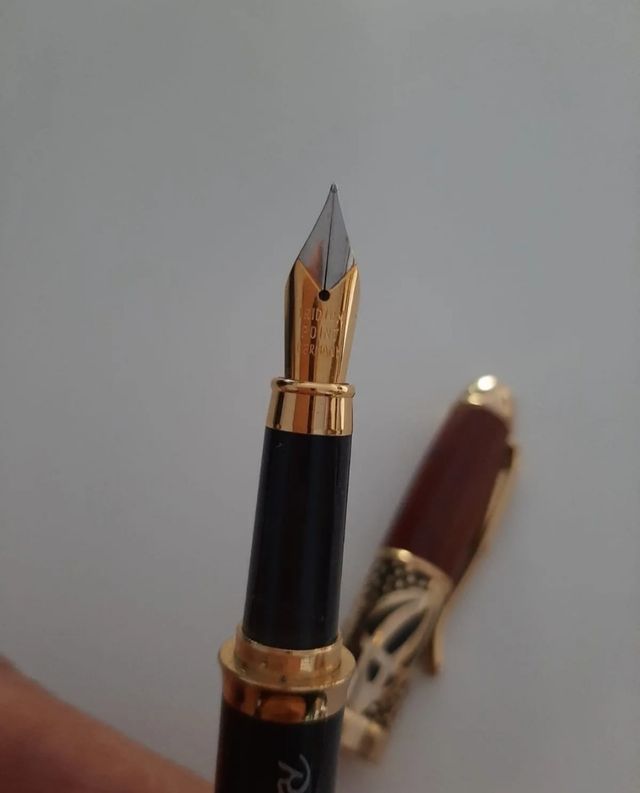 Pluma estilografica iridium germany firmada