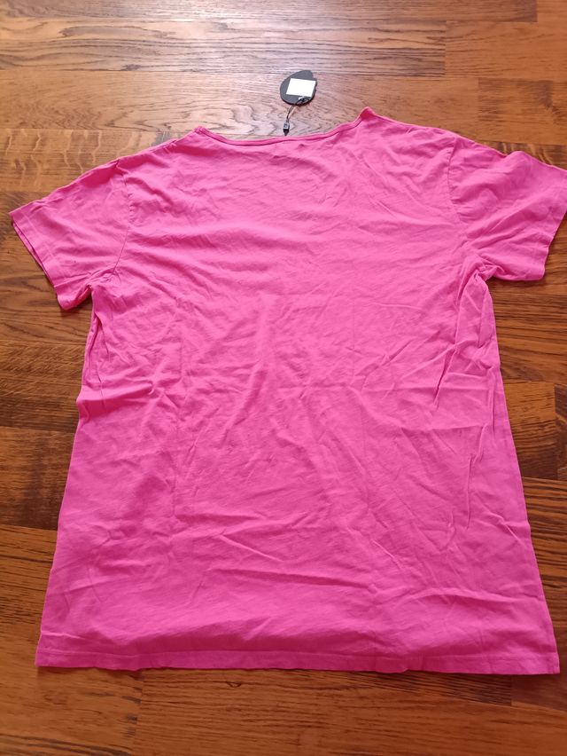 Maglietta rosa T-shirt uomo