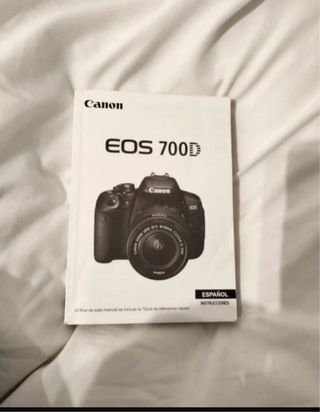 CAMARA KANON EOS 700 + REGALO OBJETIVO 18-55 IS