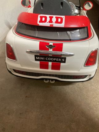 Coche bateria Mini Cooper S