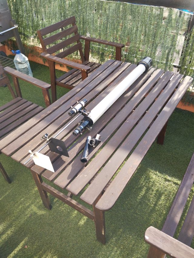 Telescopio solo tubo 60-900 de 0,96 pulgadas