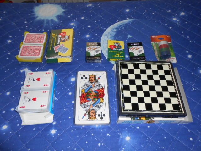 Carte diverso tipo- giochi famiglia - fishes