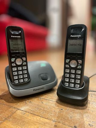 2 Telefoni cordless Panasonic con Interfono