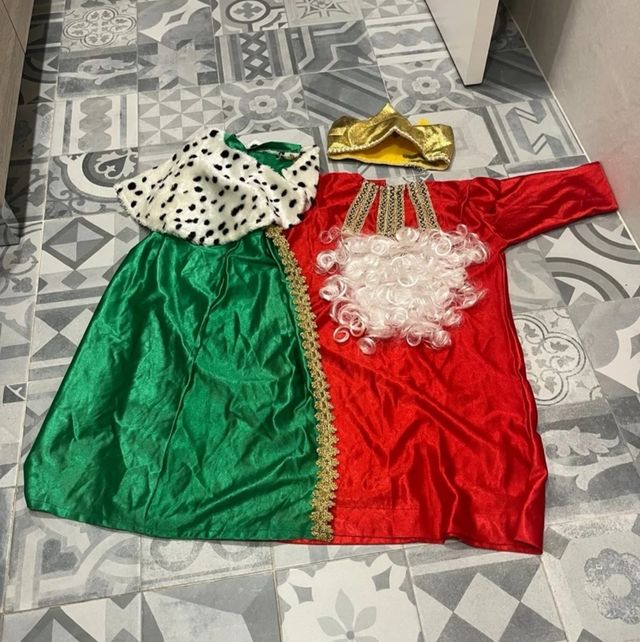 Disfraz Rey Mago Talla 3-6