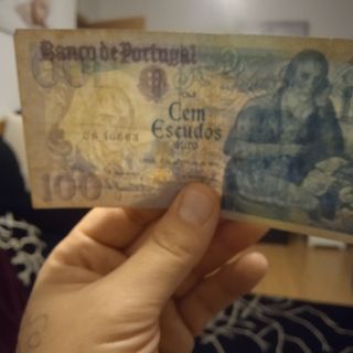 LOTE de 7 billetes PORTUGAL