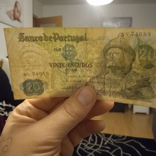 LOTE de 7 billetes PORTUGAL