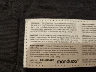 Manduca mochila portabebe