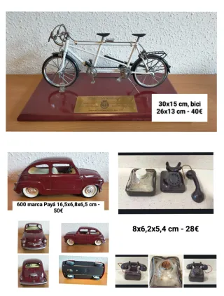 OBJETOS COLECCIÓN ( varias fotos )