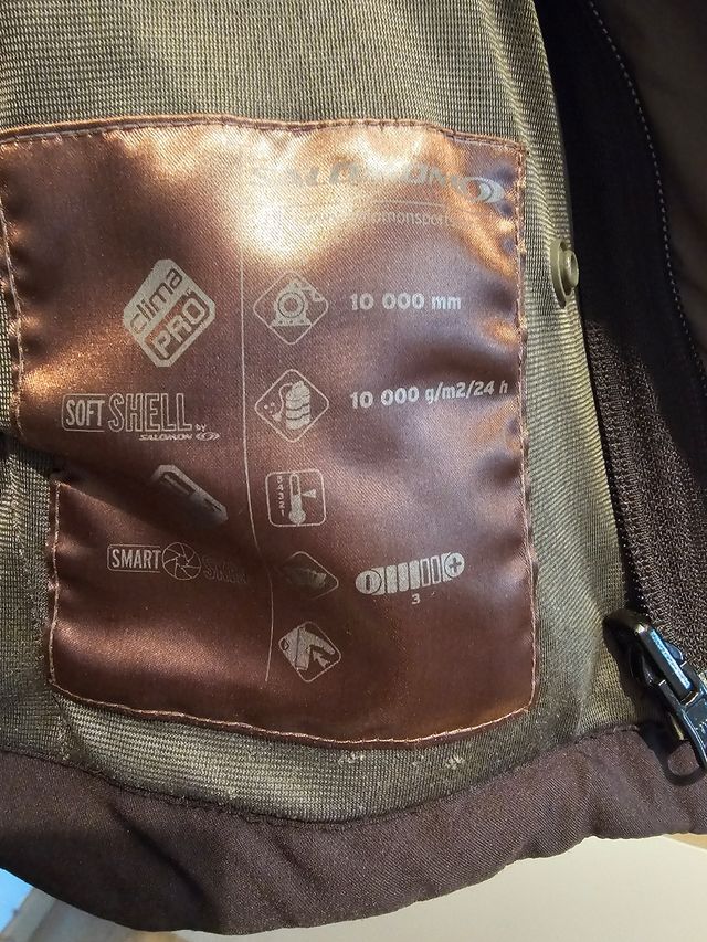 Softshell Salomon 2 piezas talla s