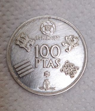 Moneda 100 peseta Juan Carlos 1º 1980