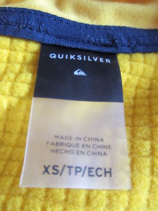 Sudadera con cremallera Quicksilver Talla XS