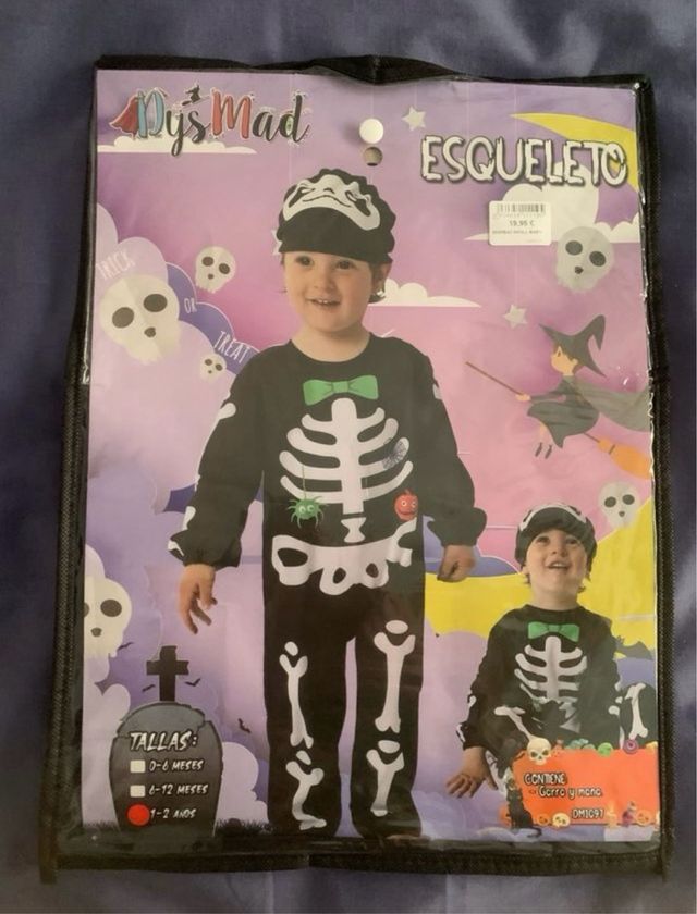 Disfraz Esqueleto NUEVO!!!