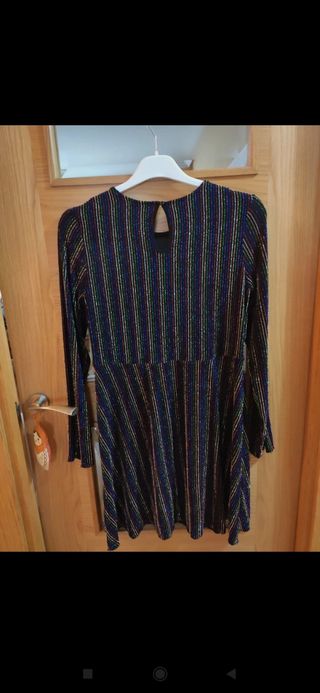 Vestido Nochevieja brillantes M