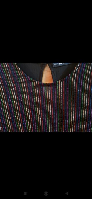 Vestido Nochevieja brillantes M