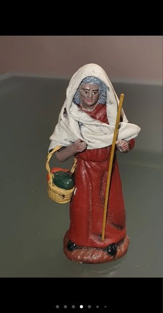 Figuras de pastores para belén-pessebre